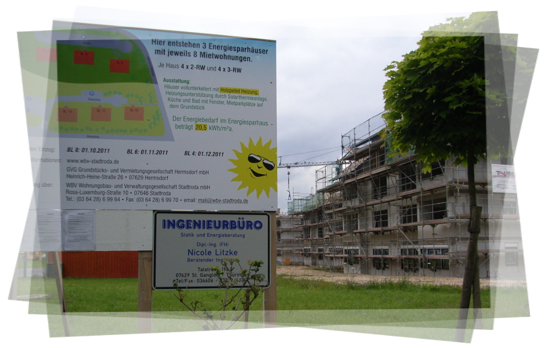 Bauschild Ingenierbüro Litzke Ingenierbüro Litzke